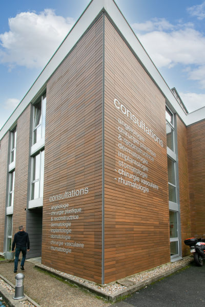 facade-clinique - Reportage photo - Clinique Saint Antoine - Rouen (Groupe VIVALTO)